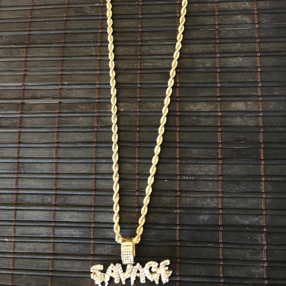 WOMEN'S SAVAGE 20" GOLD CHAIN